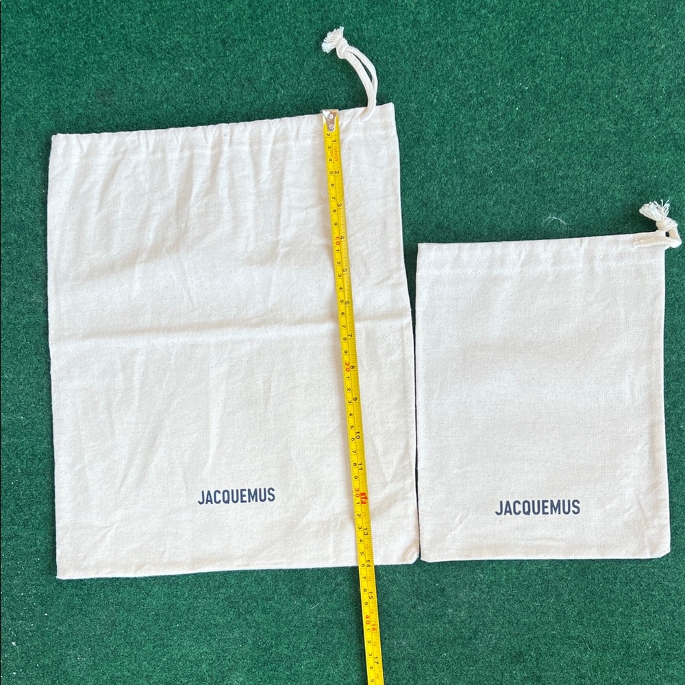 Jacquemus Kids Cotton Drawstring Bag - Natural - Picture 2 of 2